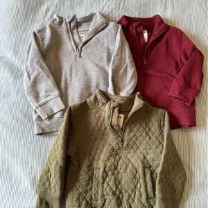 Kids' Assorted Color old navy pull over jackets 18-24 months